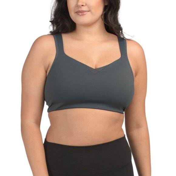 BROOKS Asphalt Molded Cup Convertible Sports Bra - Picture 1 of 1